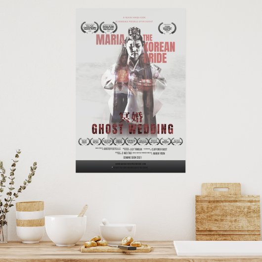 Filmfestival Poster: Ghost Wedding Documentation Poster (Keuken)