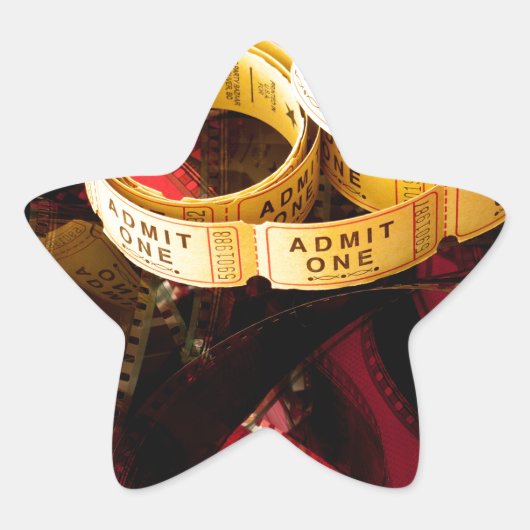 Filmfestival Ster Sticker (Voorkant)