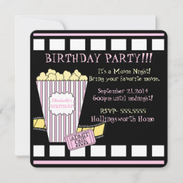 Filmfilm filmfilmregisseur Roze Girls Party Kaart