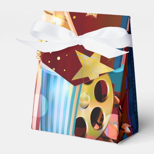 Filmfilm over bioscoopbezoekers bedankdoosjes (Voorkant Zijde)