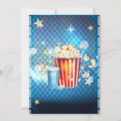 Filmfilm over bioscoopbezoekers kaart (Achterkant)