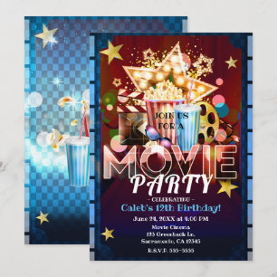 Filmfilm over bioscoopbezoekers kaart