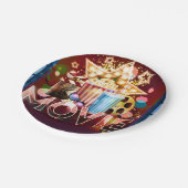 Filmfilm over bioscoopbezoekers papieren bordje (Gekanteld)