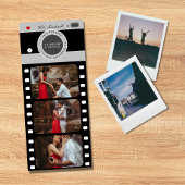 Filmfilm Reel Couple Foto zwart Save The Date