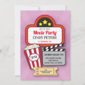 Filmfilm 's avonds kaart (Voorkant)