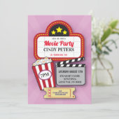 Filmfilm 's avonds kaart (Staand voorkant)