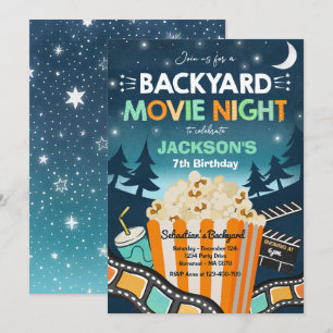 Filmfilm 's nachts onder de ster kaart