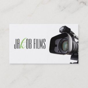 Filmfilmcamera filmregisseur filmen visitekaartje