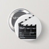filmfilmklapperbord ronde button 5,7 cm (Voorkant /achterkant)