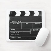 filmfilmmakers Clapper board-ontwerp Muismat (Met muis)