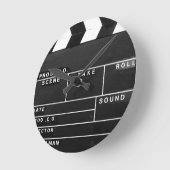 filmfilmmakers Clapper board-ontwerp Ronde Klok (Hoek)