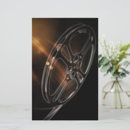 Filmfilmproductie koelen briefpapier (Staand voorkant)