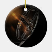 Filmfilmproductie koelen keramisch ornament (Achterkant)