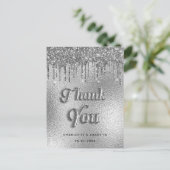 Filmfluitje van de aarde modern bedankt briefkaart (Staand voorkant)