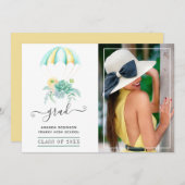 Filmfoto van parachute Afstuderen Aankondiging (Voorkant / Achterkant)