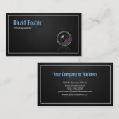 Filmfotograaf Cinematograaf Visitekaartje (Voorkant / Achterkant)