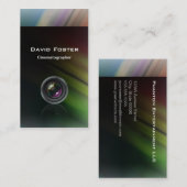 Filmfotograaf Cinematograaf Visitekaartje (Voorkant / Achterkant)