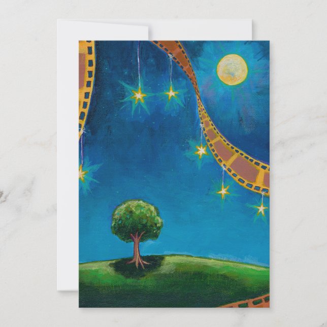 Filmfotografie kunst leuk landschapsschilderij (Voorkant)