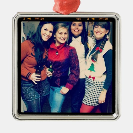 filmfotoversiering metalen ornament (Voorkant)