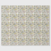 Filmgenres: TV-Shows Doodle Set Cadeaupapier (Vlak)