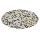 Filmgenres: TV-Shows Doodle Set Snijplank (Hoek)