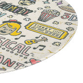 Filmgenres: TV-Shows Doodle Set Snijplank (Hoek)