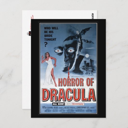  filmhorror - briefkaart (Voorkant / Achterkant)