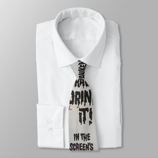 filmhorror - stropdas (Gebonden)