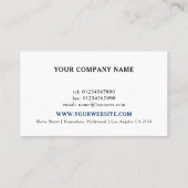 Filming Business Movie Director Fotograaf Visitekaartje (Achterkant)