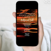 Filmische heks en kat silhouet Halloween Party Kaart