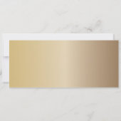 Filmkaart Save the Date-aankondiging (Gold2) Save The Date (Achterkant)