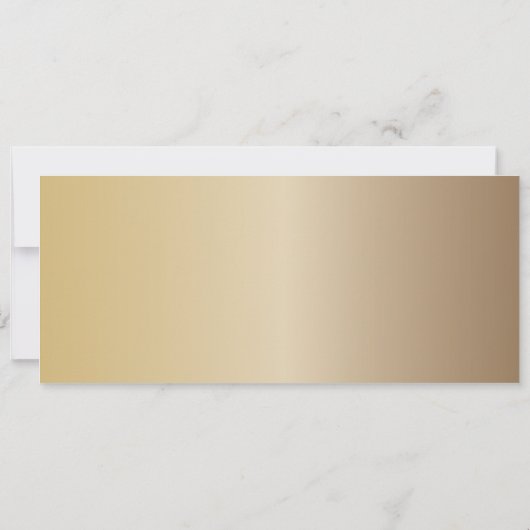 Filmkaartje Save the Date-aankondiging (Gold2) Save The Date (Achterkant)