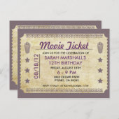 Filmkaartje Thema Briefkaart (Voorkant / Achterkant)