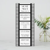 Filmkaartje voor 's nachts toelating kaart (Staand voorkant)