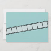 Filmkaartje voor thuisdag kaart (Achterkant)