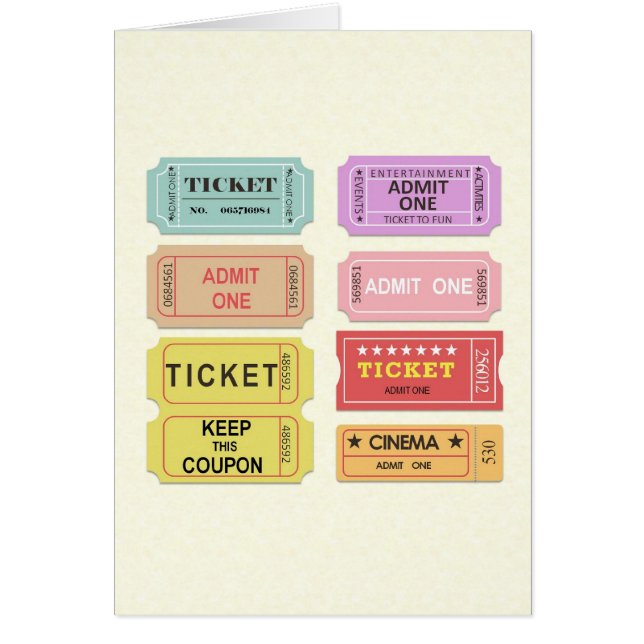 Filmkaartjes (Voorkant)