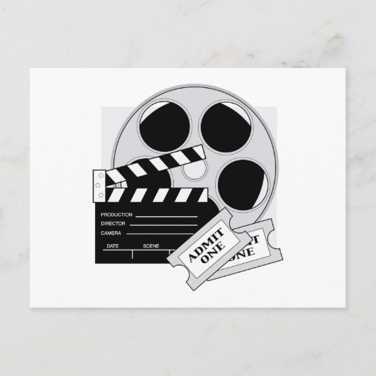 Filmkaartjes Briefkaart (Voorkant)