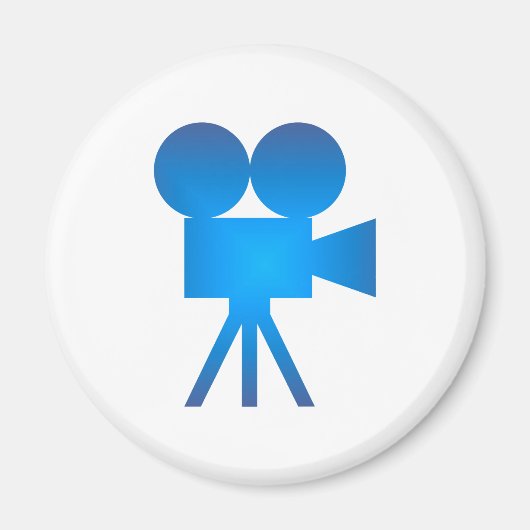 Filmkamera movie camera magneet (Voorkant)