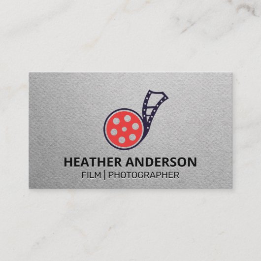 Filmkannister | Media Visitekaartje (Voorkant)