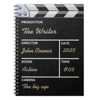 Filmklap Notitieboek
