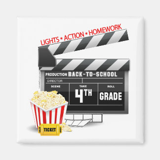 Filmklapbord van vierde graad magneet