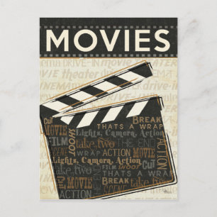  filmklapper briefkaart