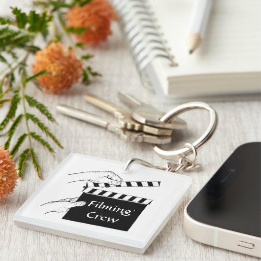 filmklembord sleutelhanger (Voorkant Rechts)