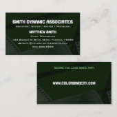 Filmlenters. 2 Visitekaartje (Voorkant / Achterkant)