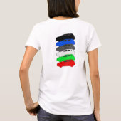 Filmliefhebbers White T-Shirt voor vrouwen (Achterkant)