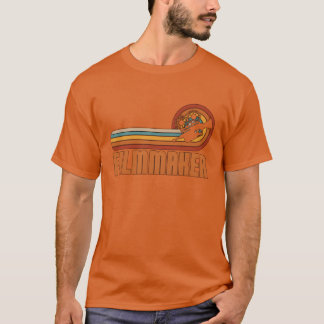 Filmmaken Filmmaker Retro Cameraman Camera T-shirt