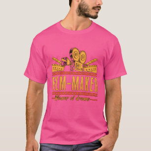 Filmmaken FilmMaker Wever Van Dromen Film Bioscoop T-shirt