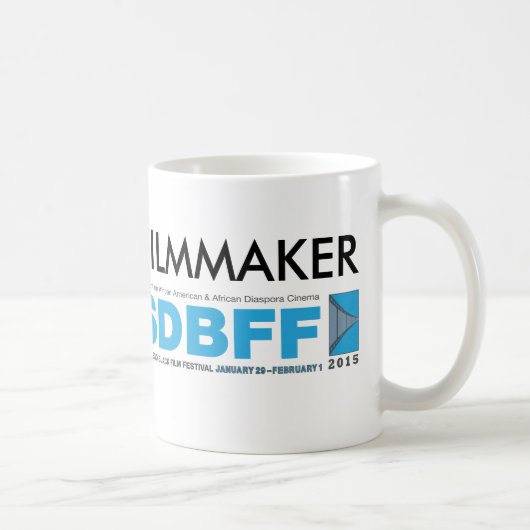 Filmmaker 2015 SDBFF Collectible Mok (Rechts)