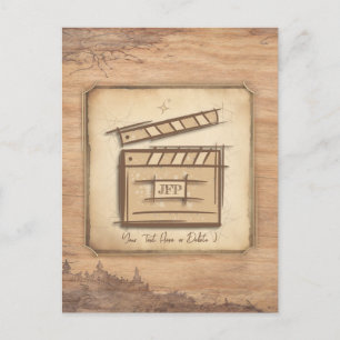 Filmmaker, acteur, filmregisseur, cameraman briefkaart