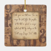 Filmmaker, acteur, filmregisseur producent cadeau  keramisch ornament (Achterkant)